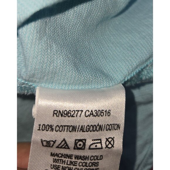 Vans Mens Short Sleeve Button-Up Shirt Blue Medium - Picture 7 of 9